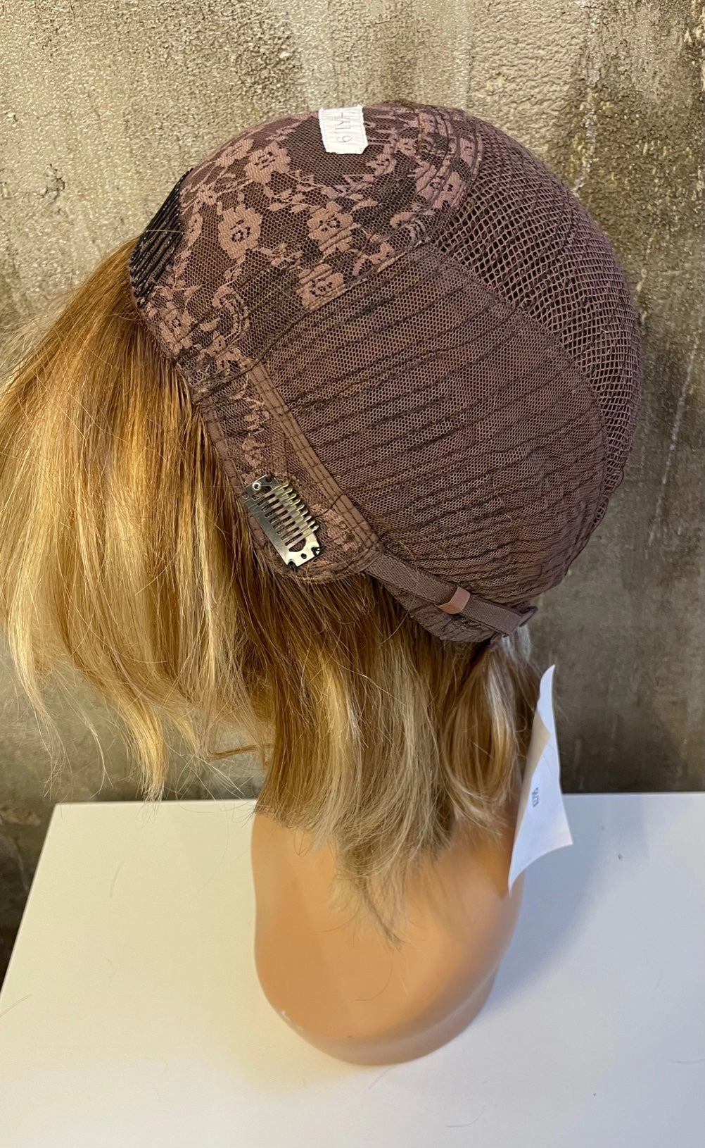 100% VIRGIN EUROPEAN HUMAN HAIR ROOTED BLONDE MIX 24/14/12 6LYR 043