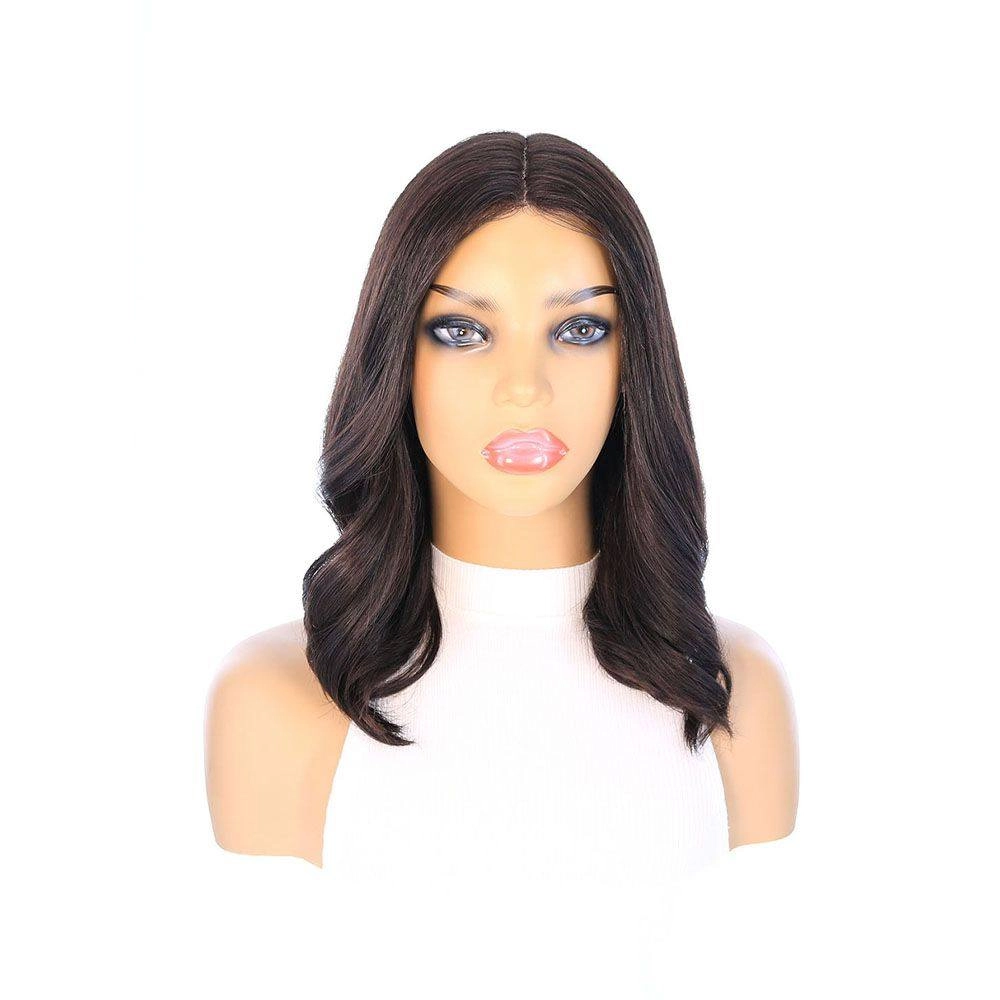 16" Divine Lace Top Wig Soft Black