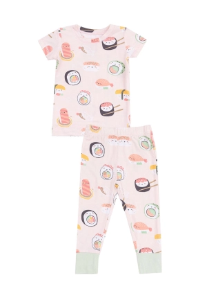 2-Piece Pajama Set - Sushi Pink