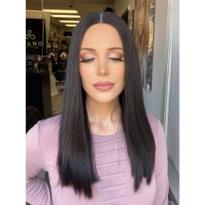 20" Divine Lace Top Wig Soft Black