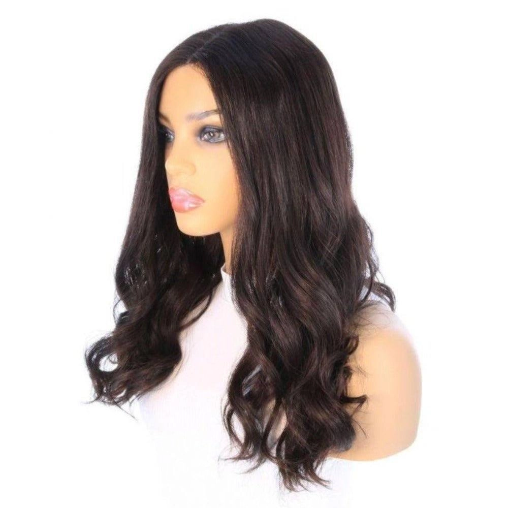 20" Divine Lace Top Wig Soft Black