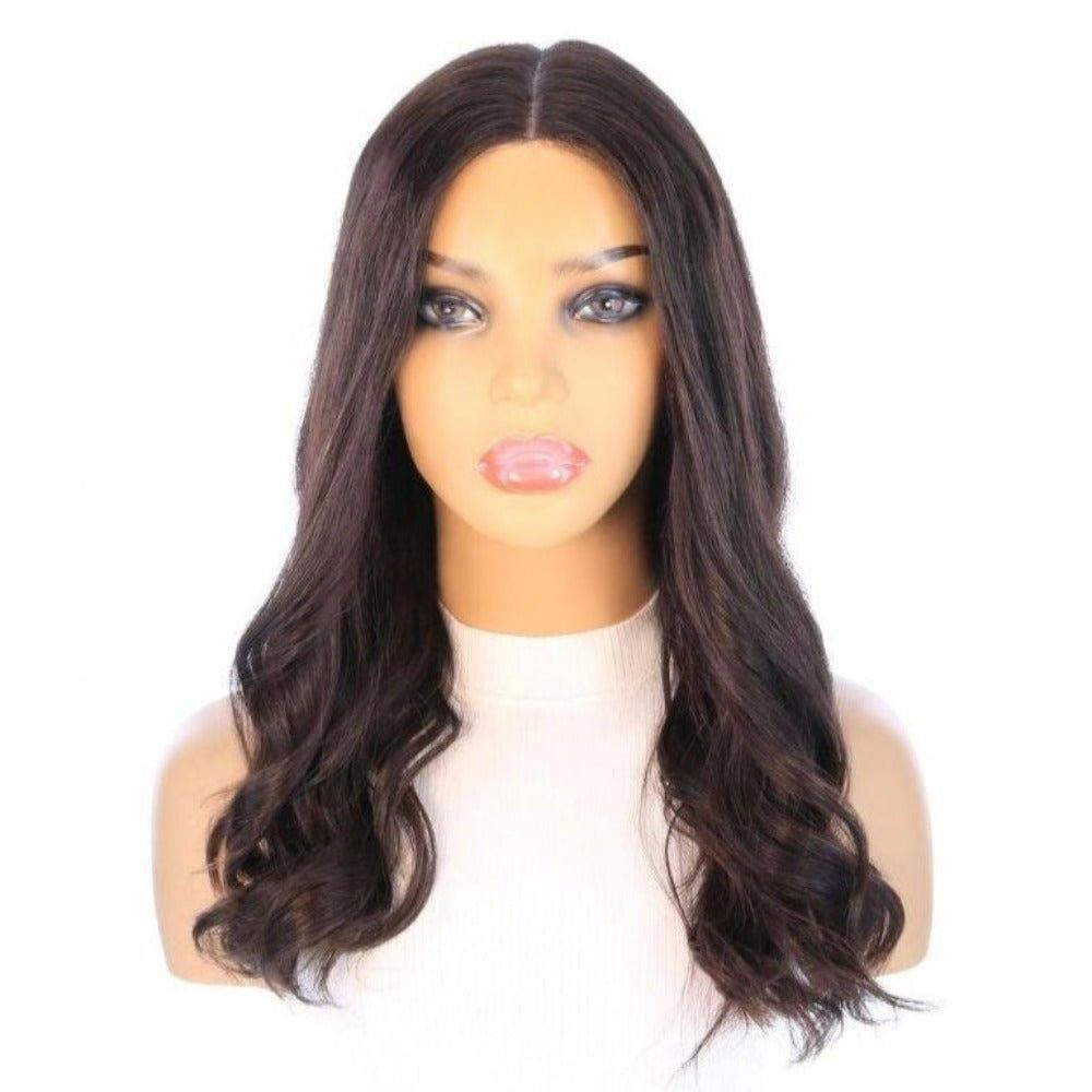 20" Divine Lace Top Wig Soft Black