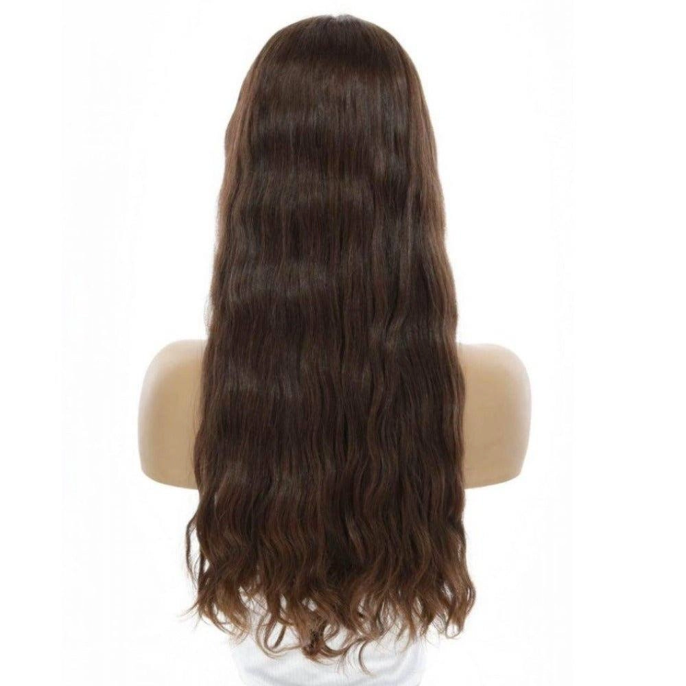 24" Divine Luxe Lace Top Wig #5 Warm Dark Brown Wavy