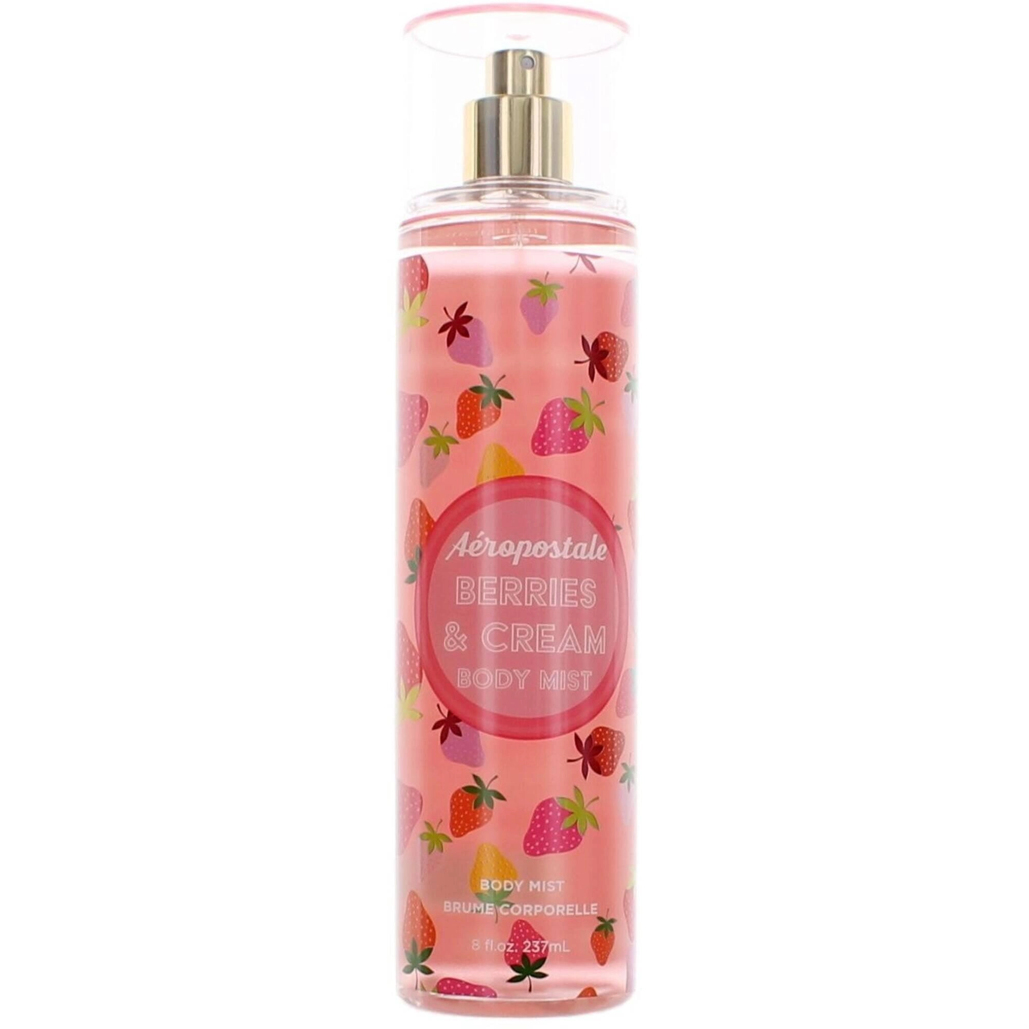 Aeropostale Women's Body Mist - Berries and Cream with Pink Florals Notes, 8 oz