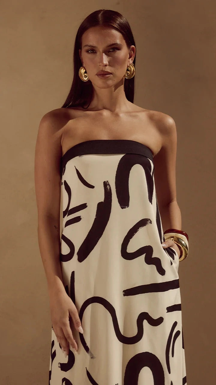 Alba Maxi Dress - York Sand