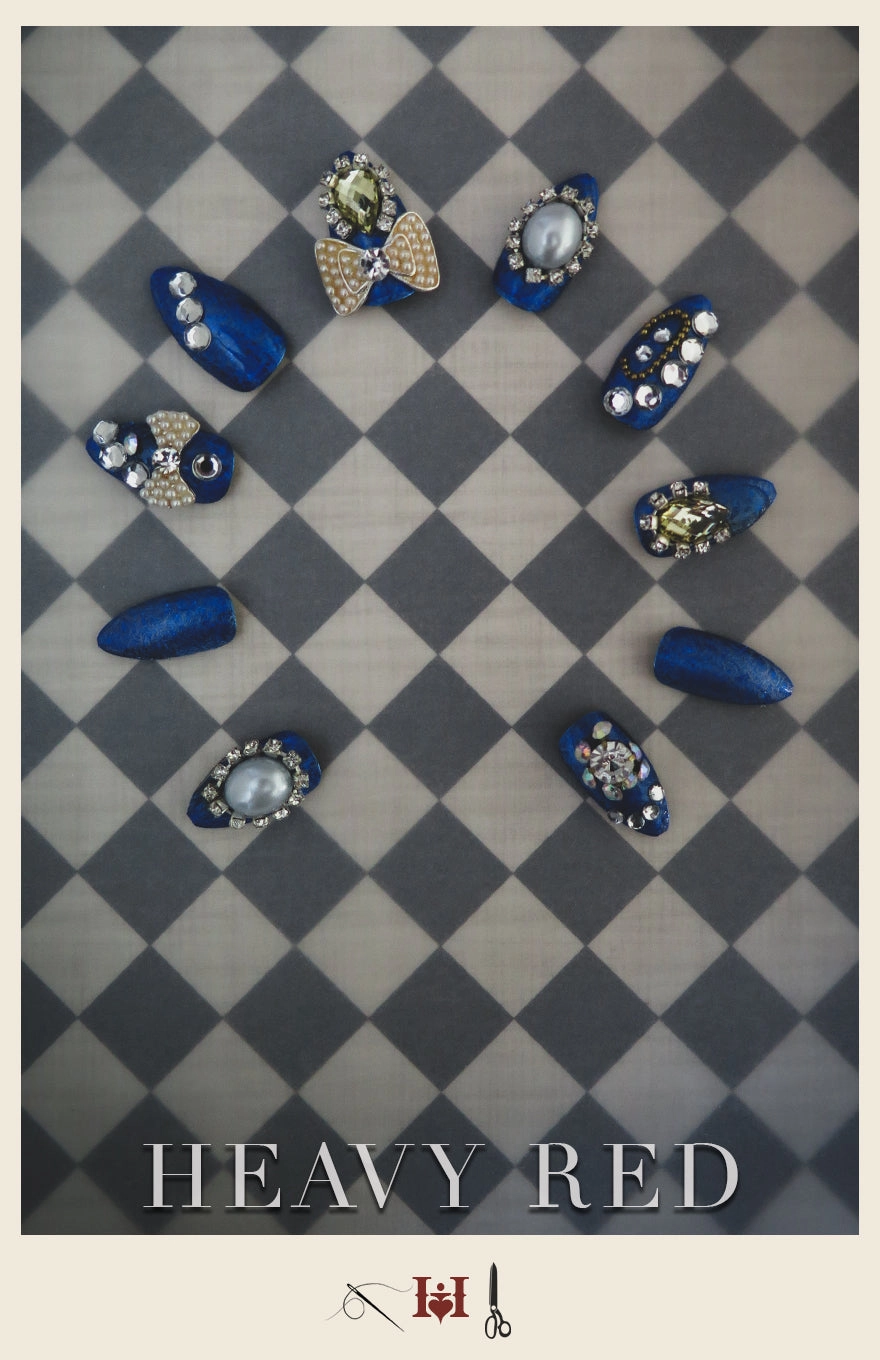 Alice in Wonderland Costume Nails