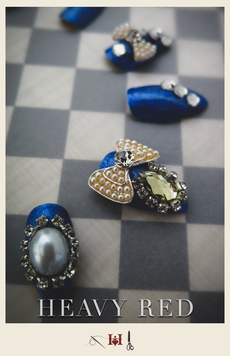 Alice in Wonderland Costume Nails