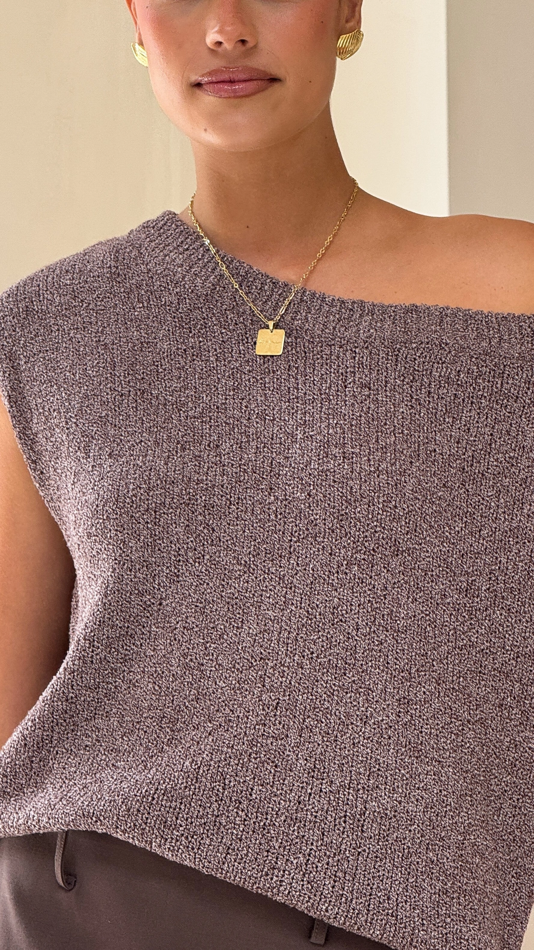 Amiri Top - Mocha