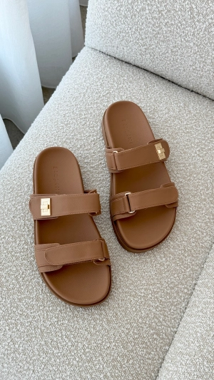 Amylee Slide - Teak