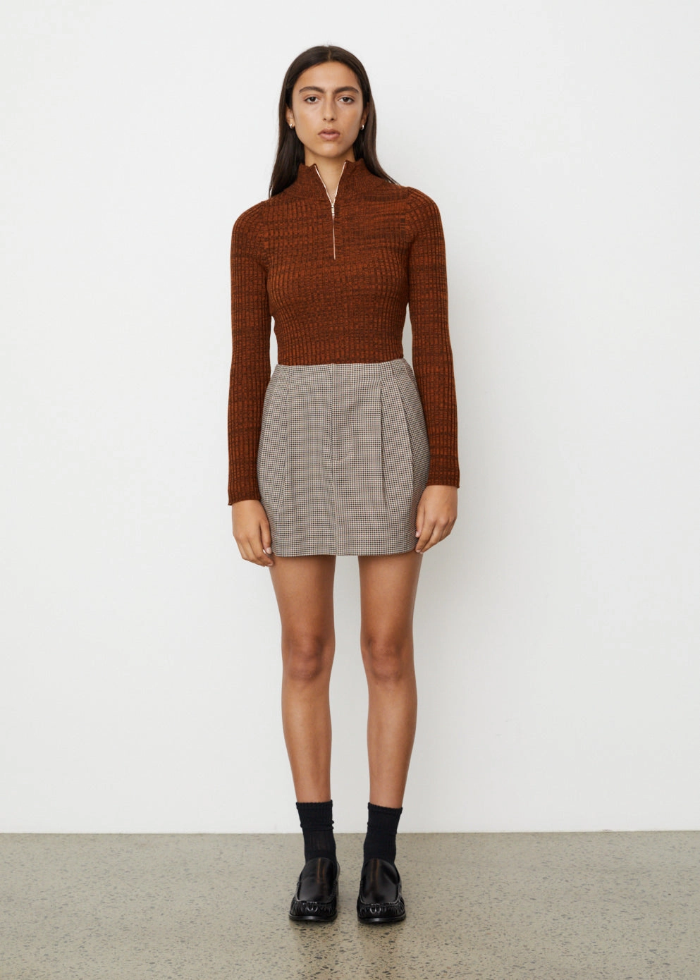 Ava Rib Knit Skivvy