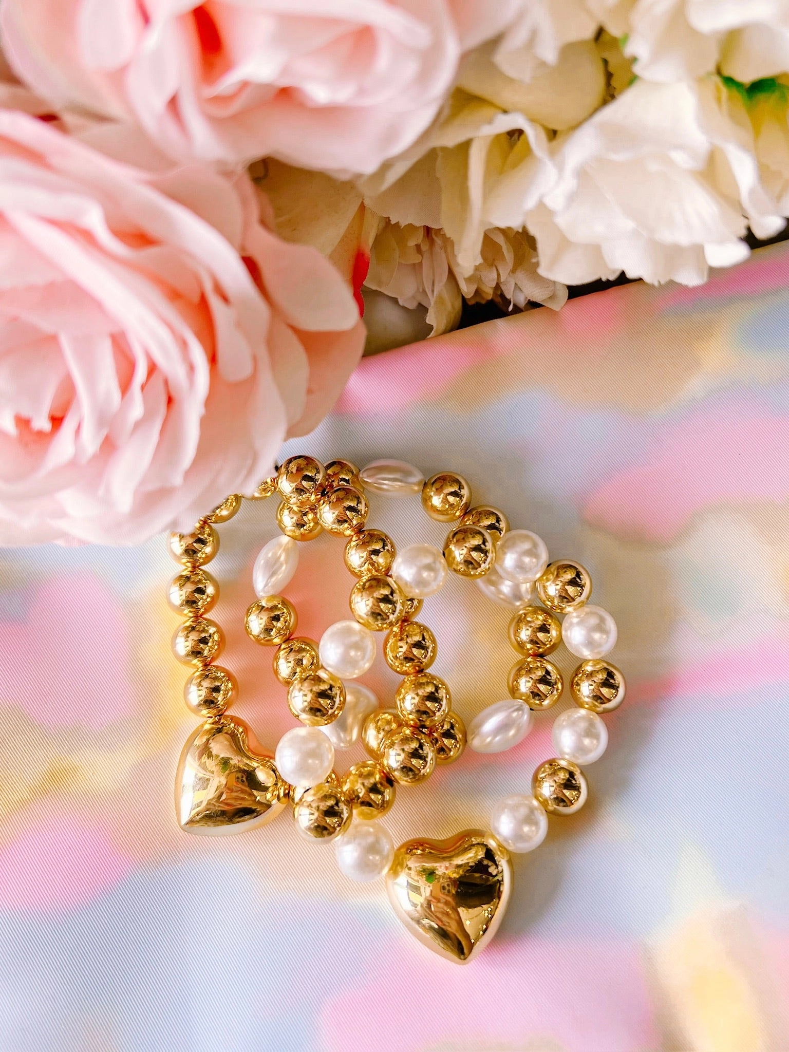 BEADED LOVE BRACELET