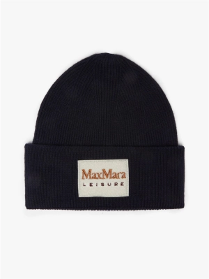 Beanie with Gray Blue Logo
