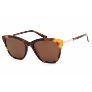 Calvin Klein Women's Sunglasses - Soft Tortoise Plastic Rectangular | CK19524S 240