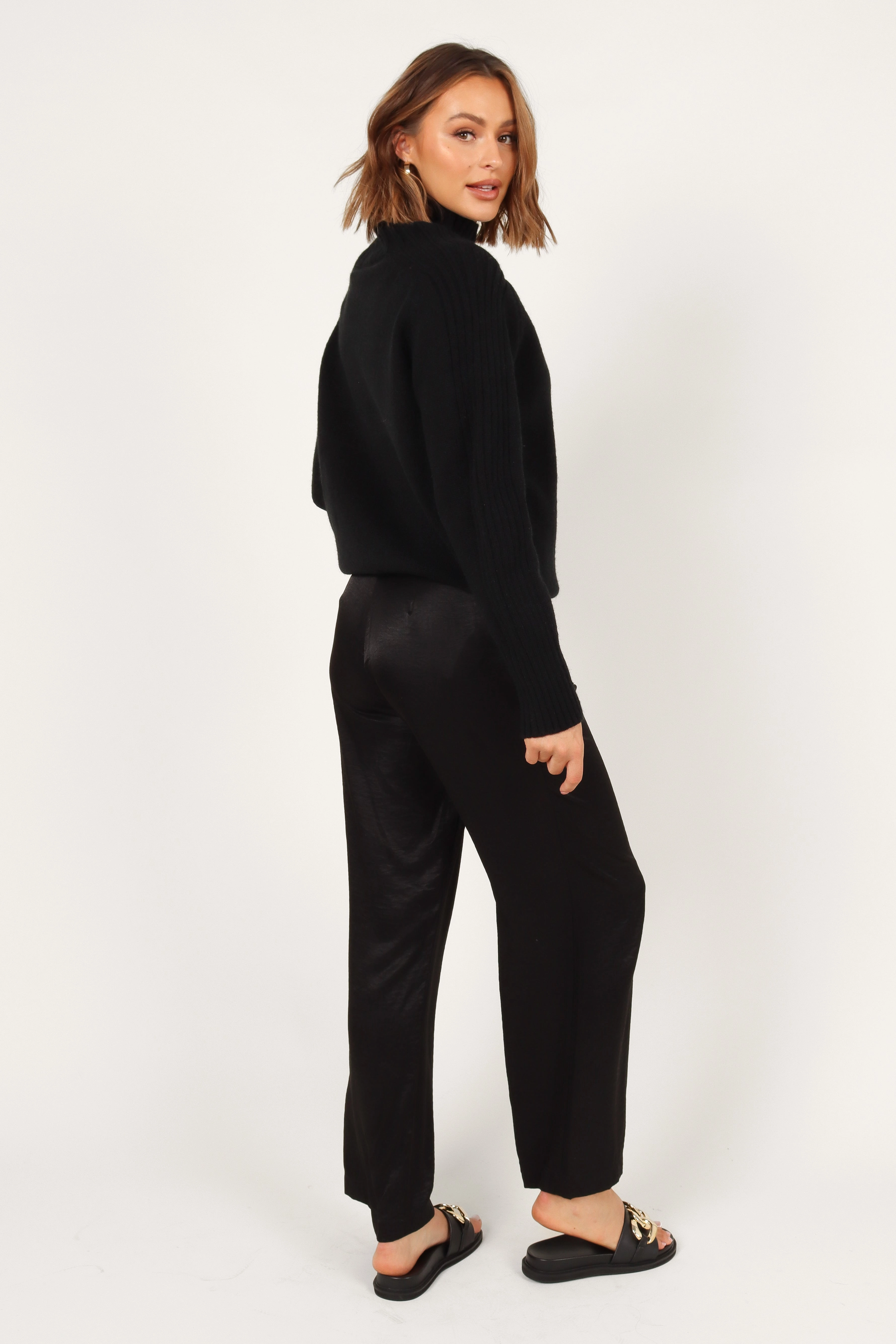 Cersi Knit Sweater - Black