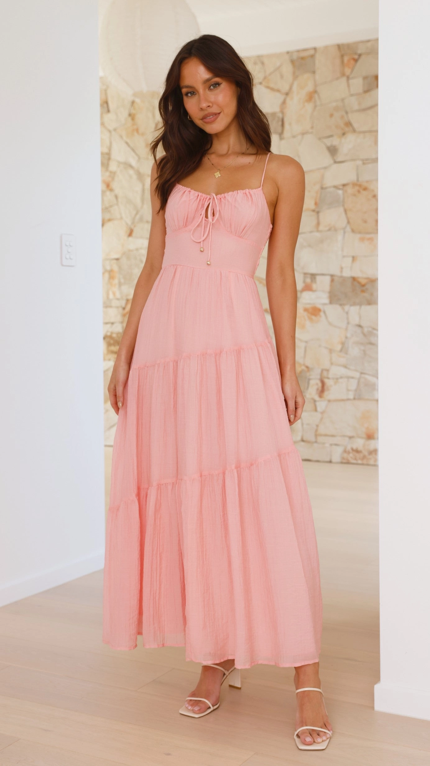 Cove Maxi Dress - Blush