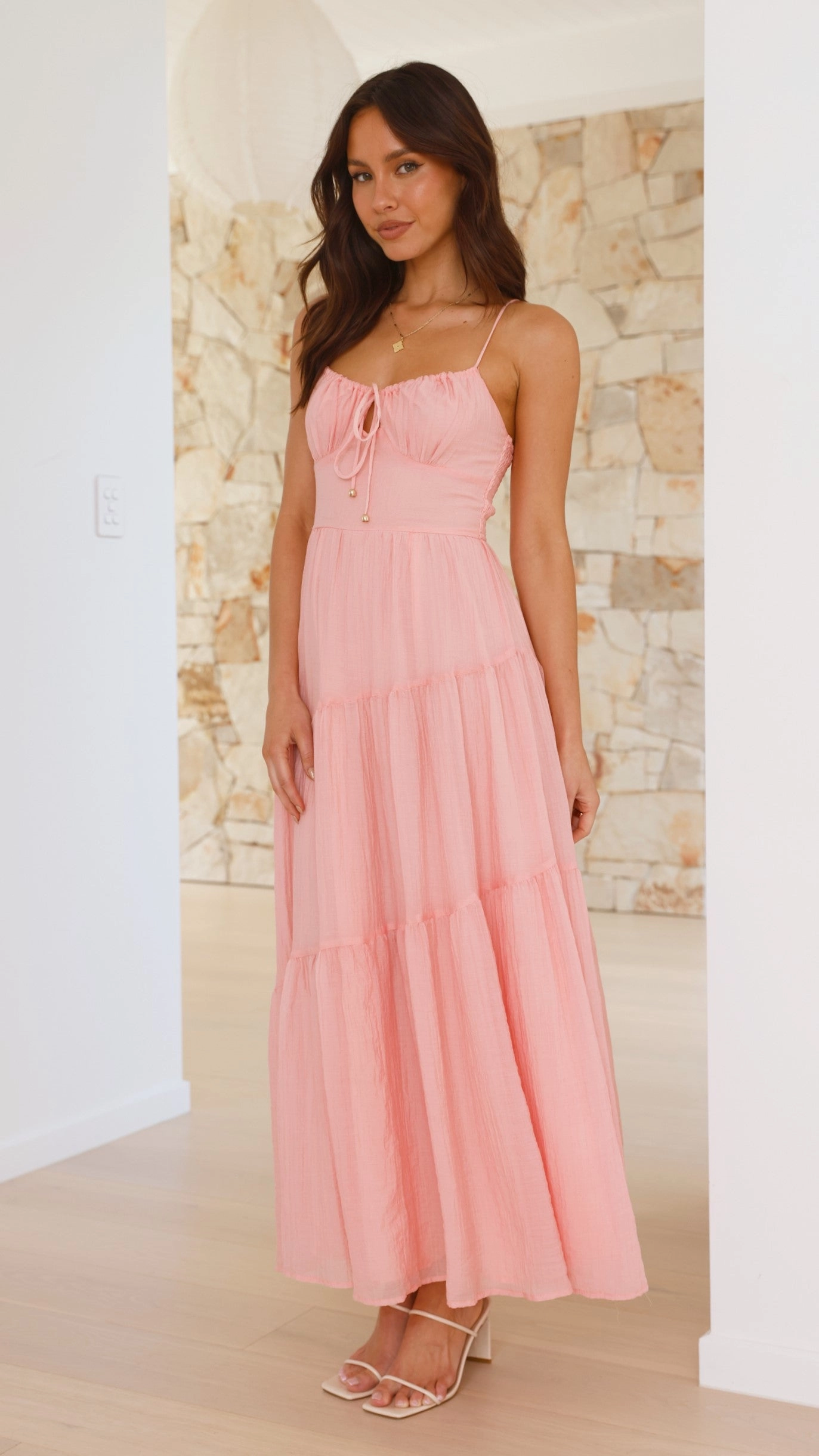 Cove Maxi Dress - Blush