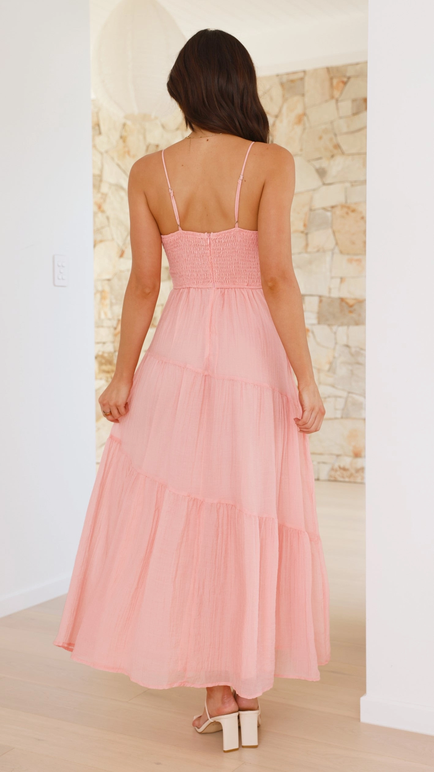 Cove Maxi Dress - Blush