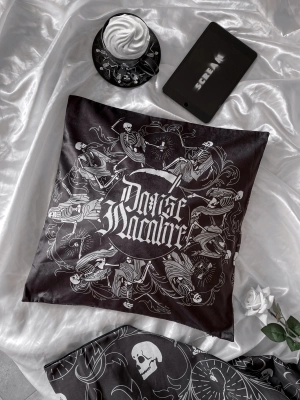 Danse Macabre Double Sided Cushion Cover