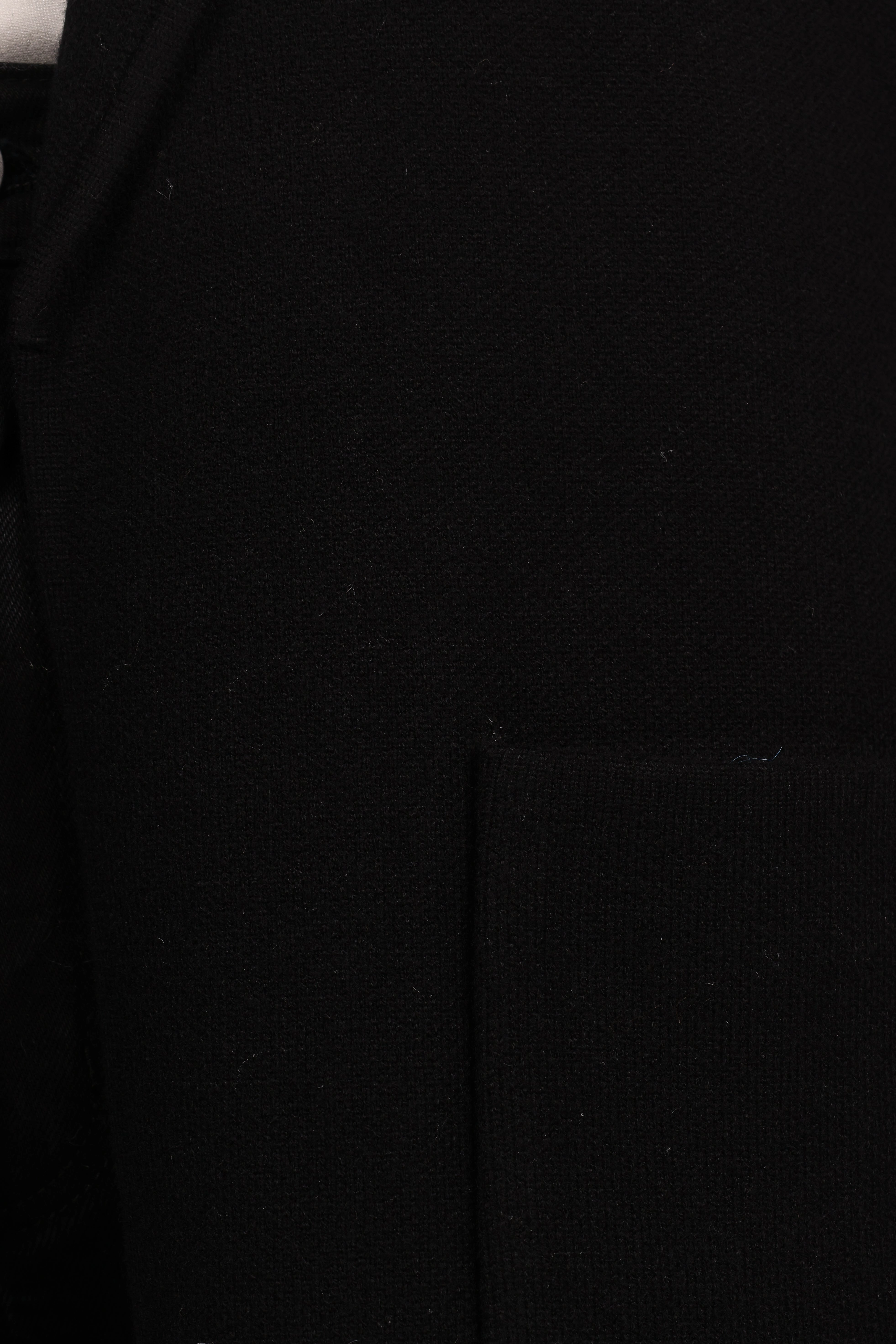 Decker Waist Tie Coatigan - Black
