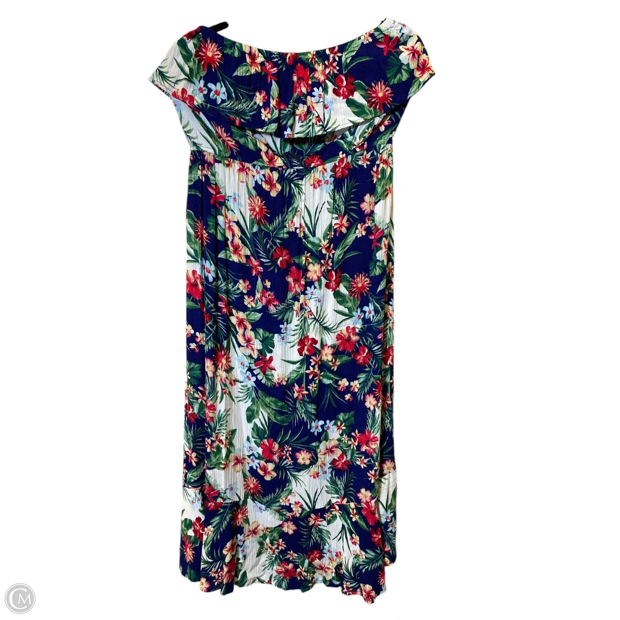 Dress Casual Maxi By Sofia By Sofia Vergara In Floral Print, Size: L