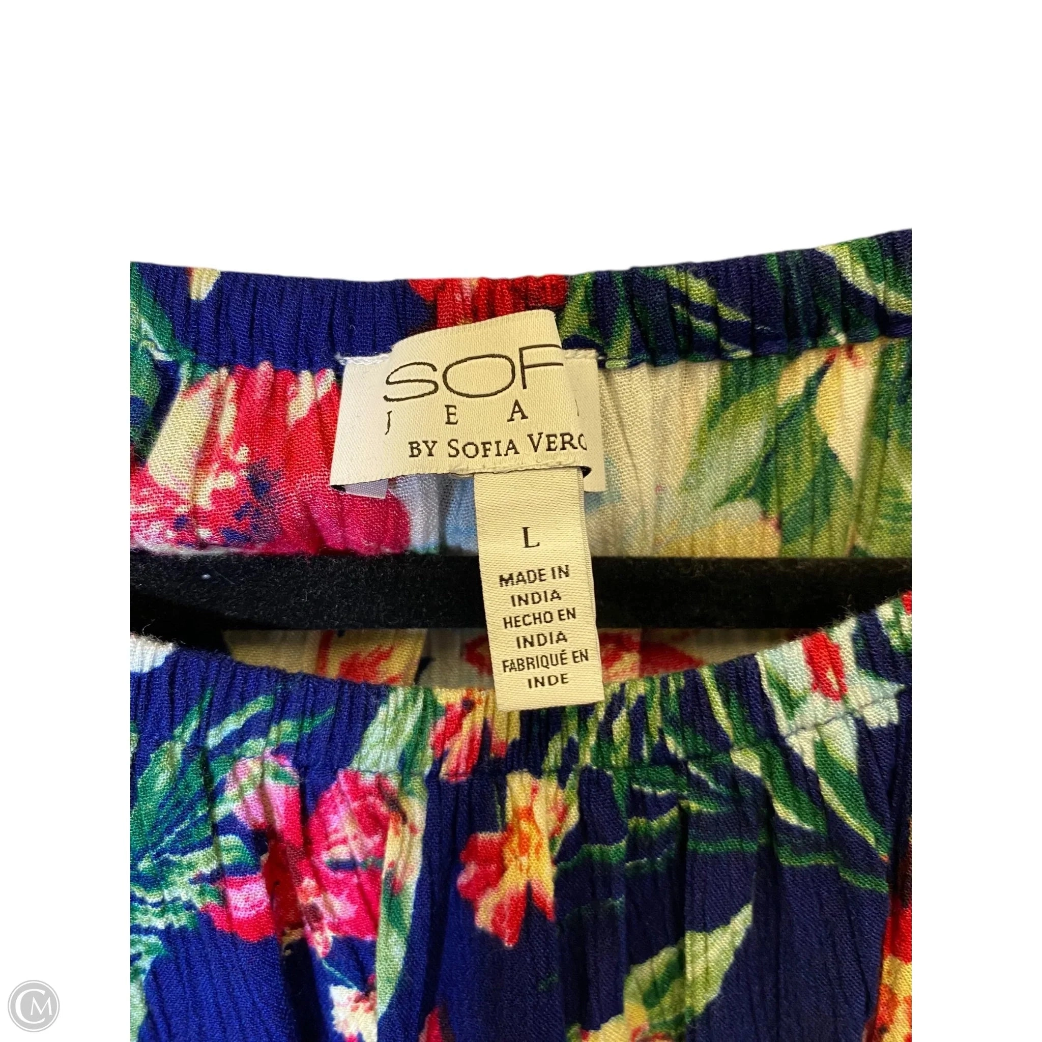 Dress Casual Maxi By Sofia By Sofia Vergara In Floral Print, Size: L