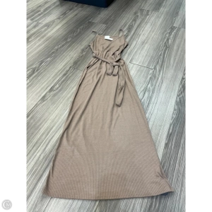 Dress Casual Midi By Clothes Mentor In Brown, Size: S