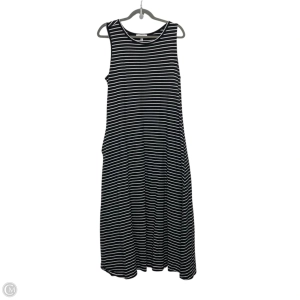 Dress Casual Midi By Gibson And Latimer In Black & White, Size: Xl