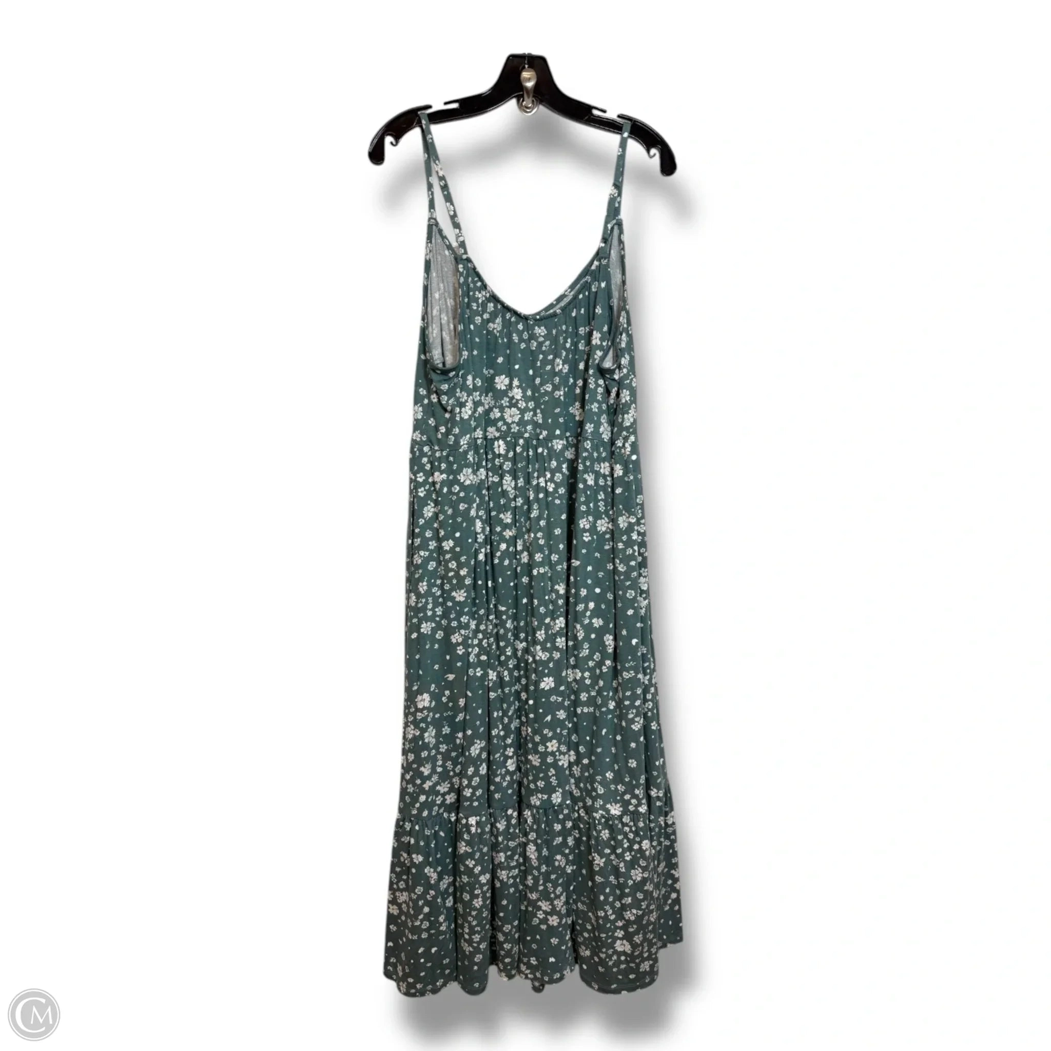 Dress Casual Midi By Lane Bryant In Floral Print, Size: 22