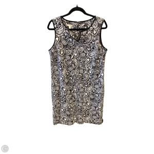 Dress Casual Midi By Talbots In Black & White, Size: Xlp