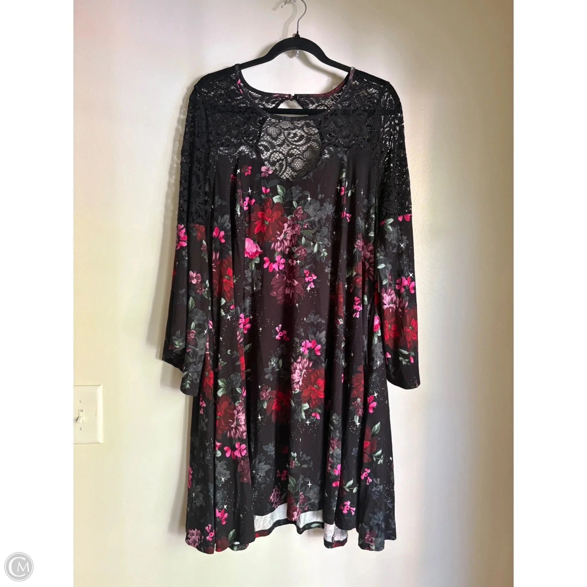 Dress Casual Midi By Torrid In Black, Size: 2x