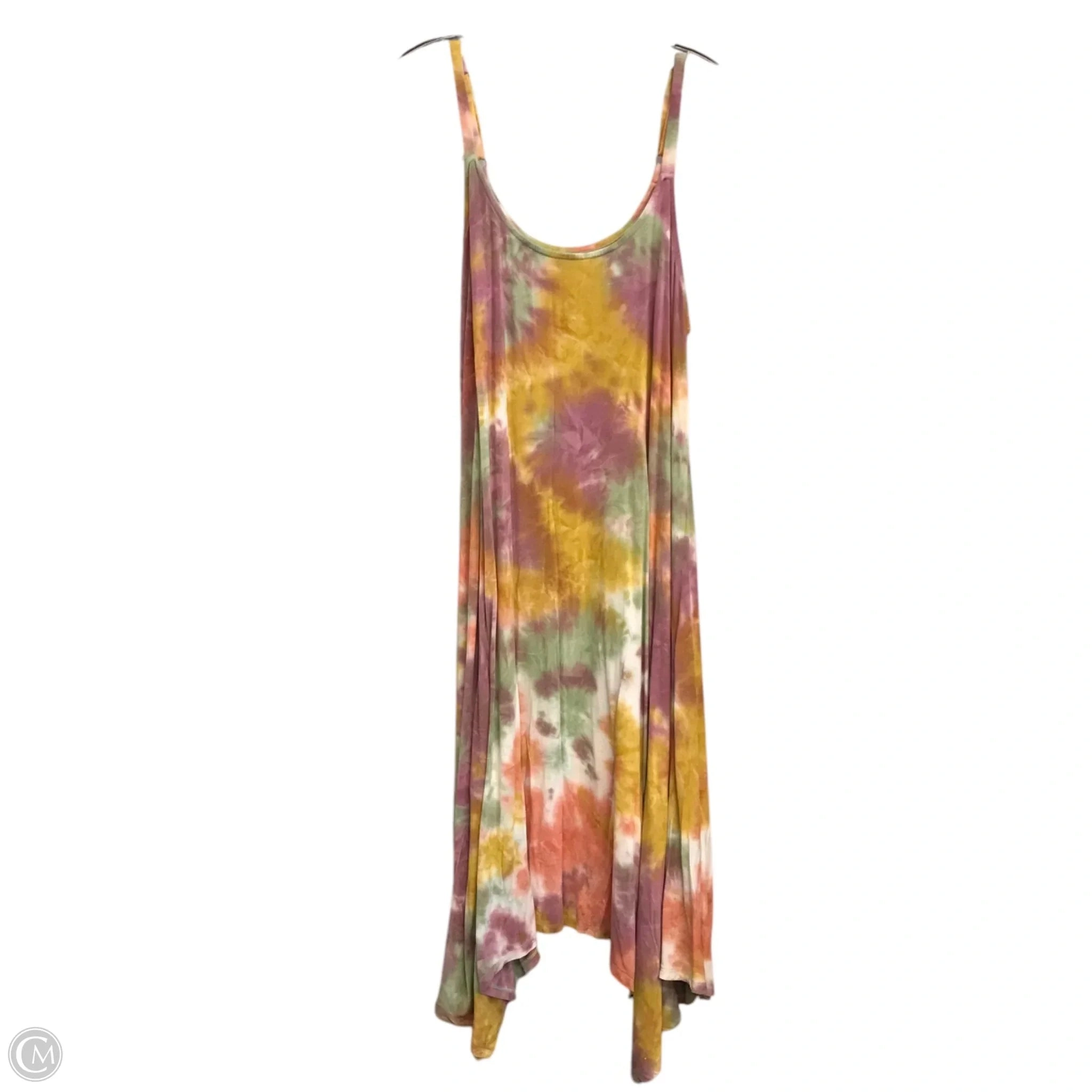 Dress Casual Midi By Torrid In Tie Dye Print, Size: 3x