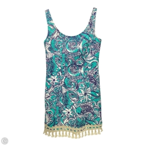 Dress Designer By Lilly Pulitzer In Teal, Size: 0