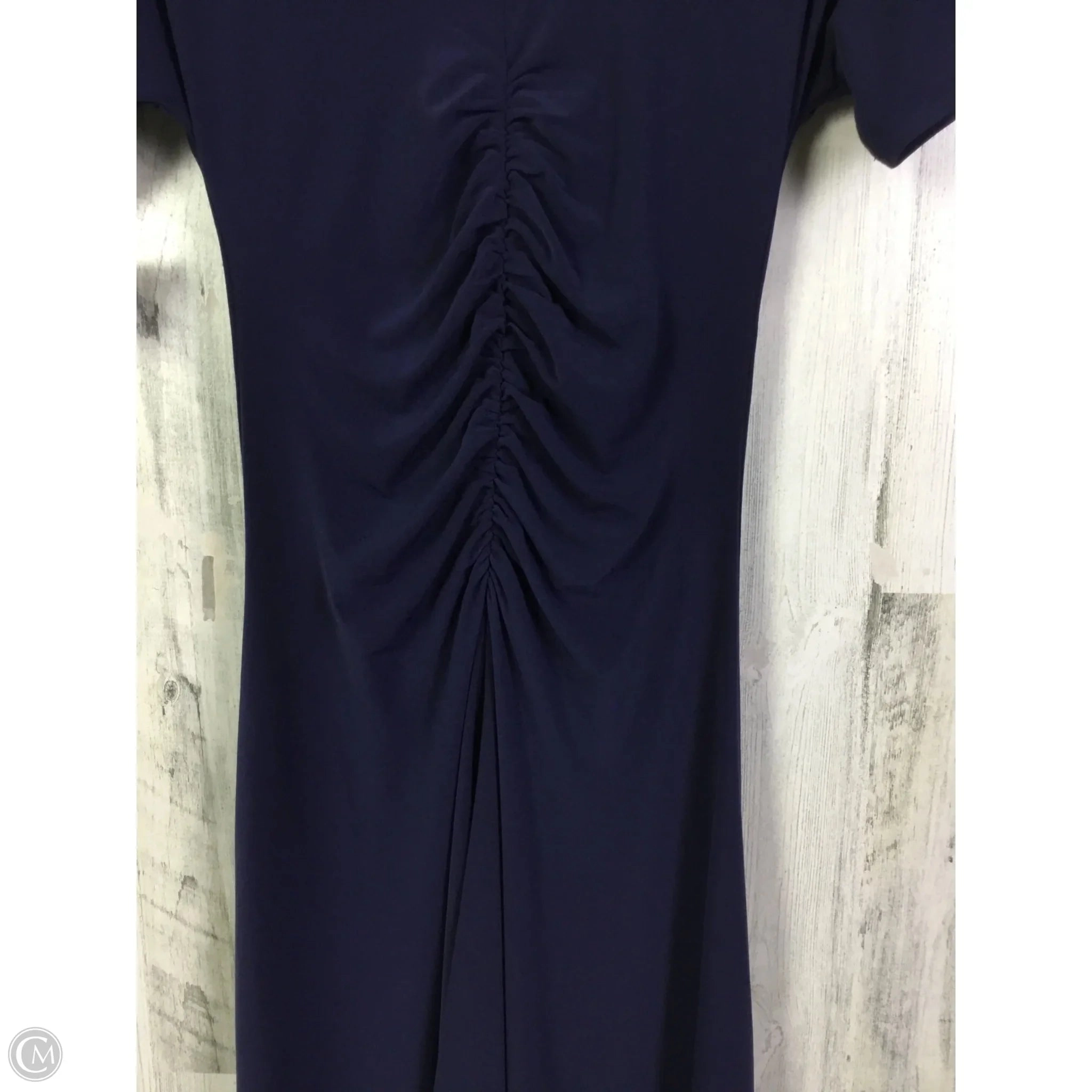 Dress Party Midi By White House Black Market In Navy, Size: Xs