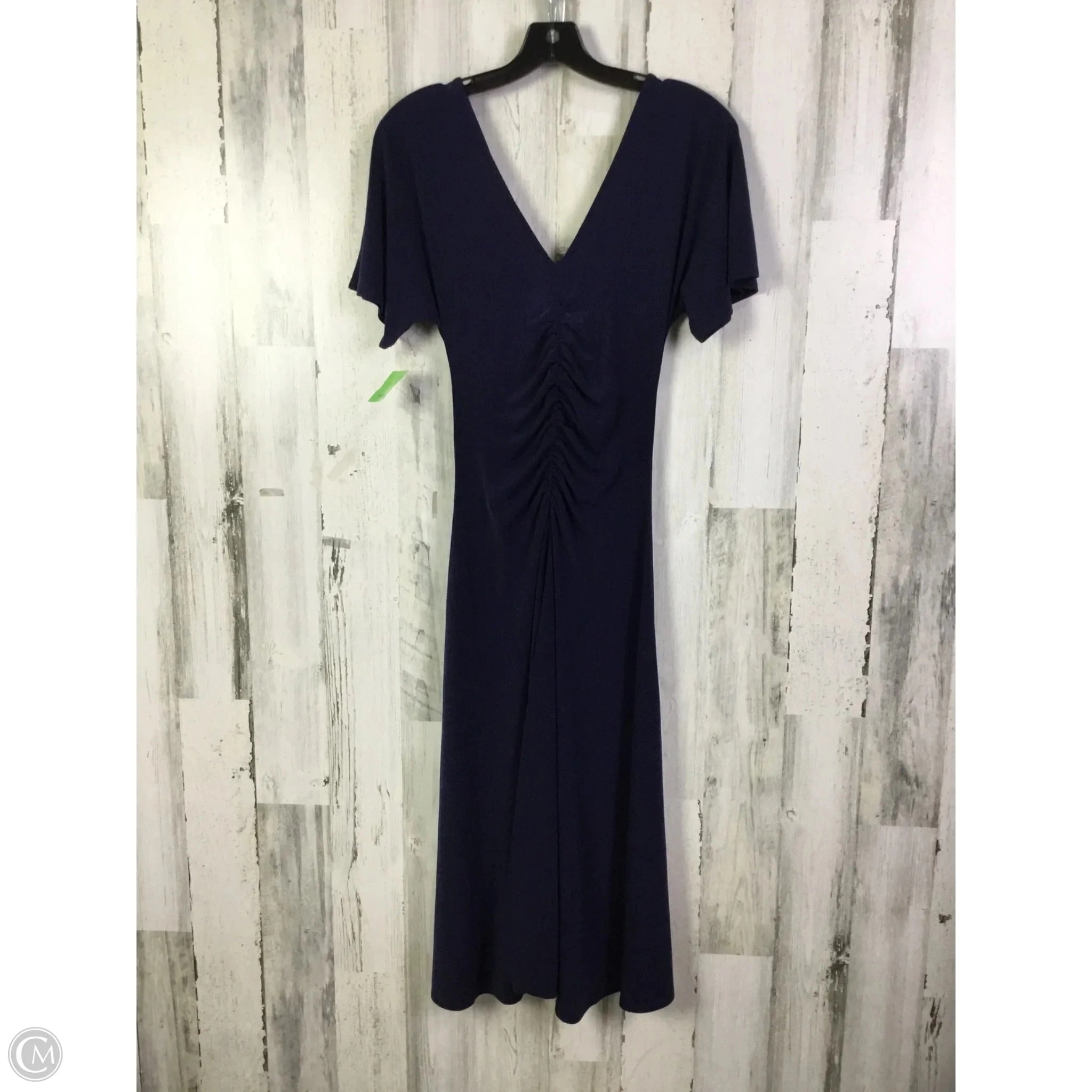 Dress Party Midi By White House Black Market In Navy, Size: Xs