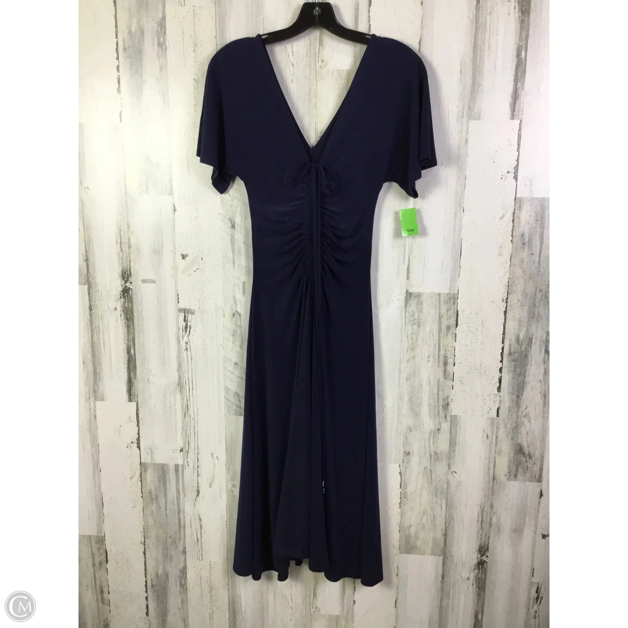 Dress Party Midi By White House Black Market In Navy, Size: Xs