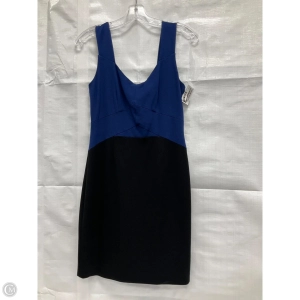 Dress Party Short By Dkny In Black & Blue, Size: 2
