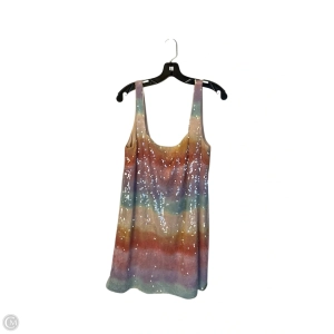 Dress Party Short By Gianni Bini In Rainbow Print, Size: Xl