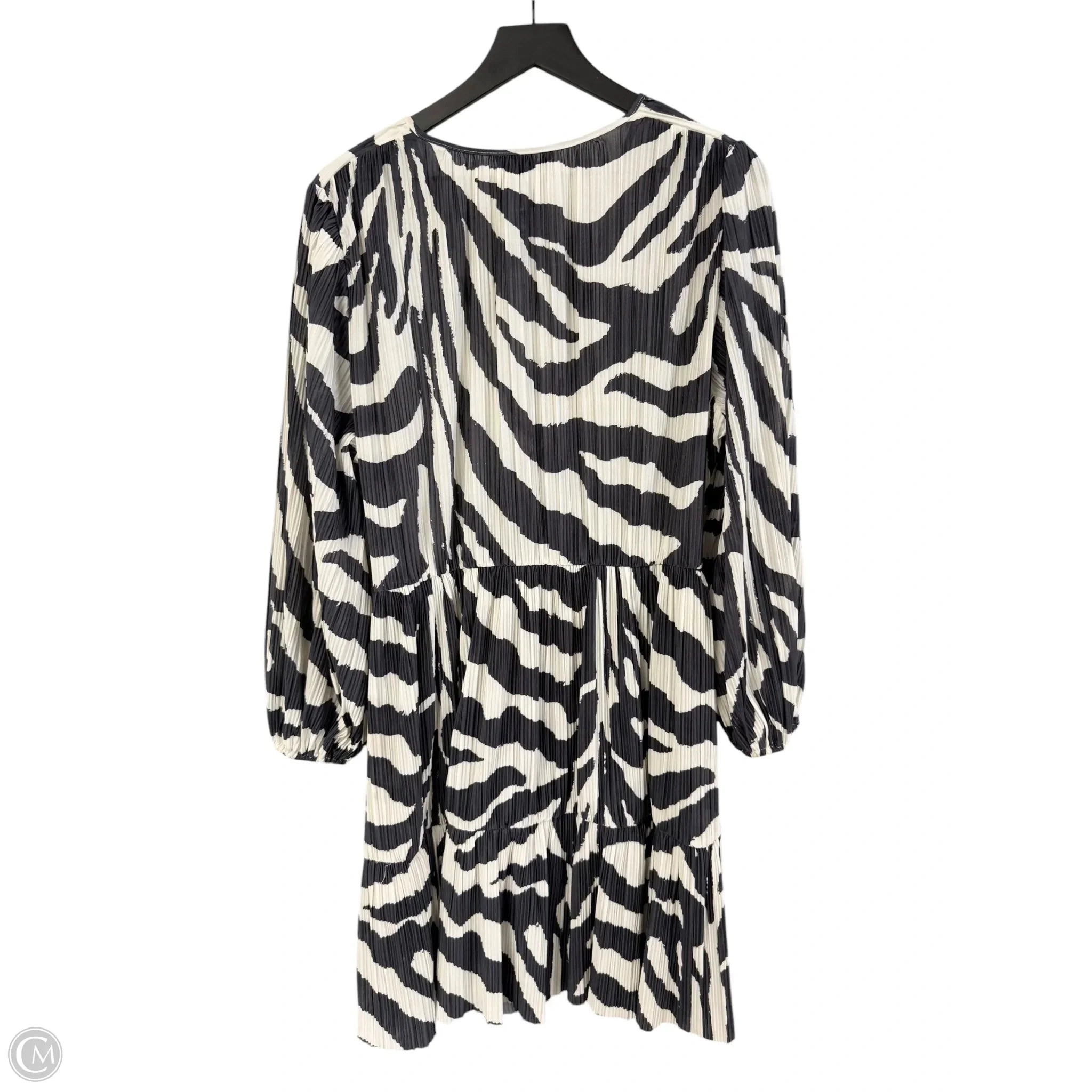 Dress Party Short By H&m In Black & White, Size: Xl