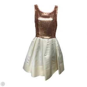 Dress Party Short By Paper Crown In Gold & White, Size: Xs