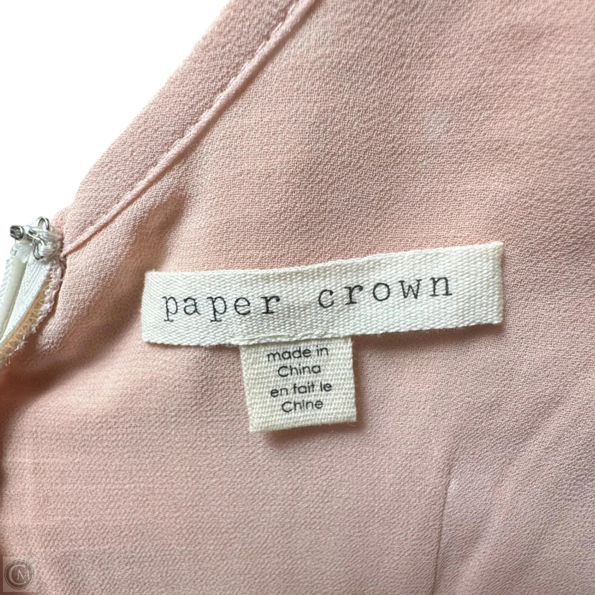 Dress Party Short By Paper Crown In Gold & White, Size: Xs
