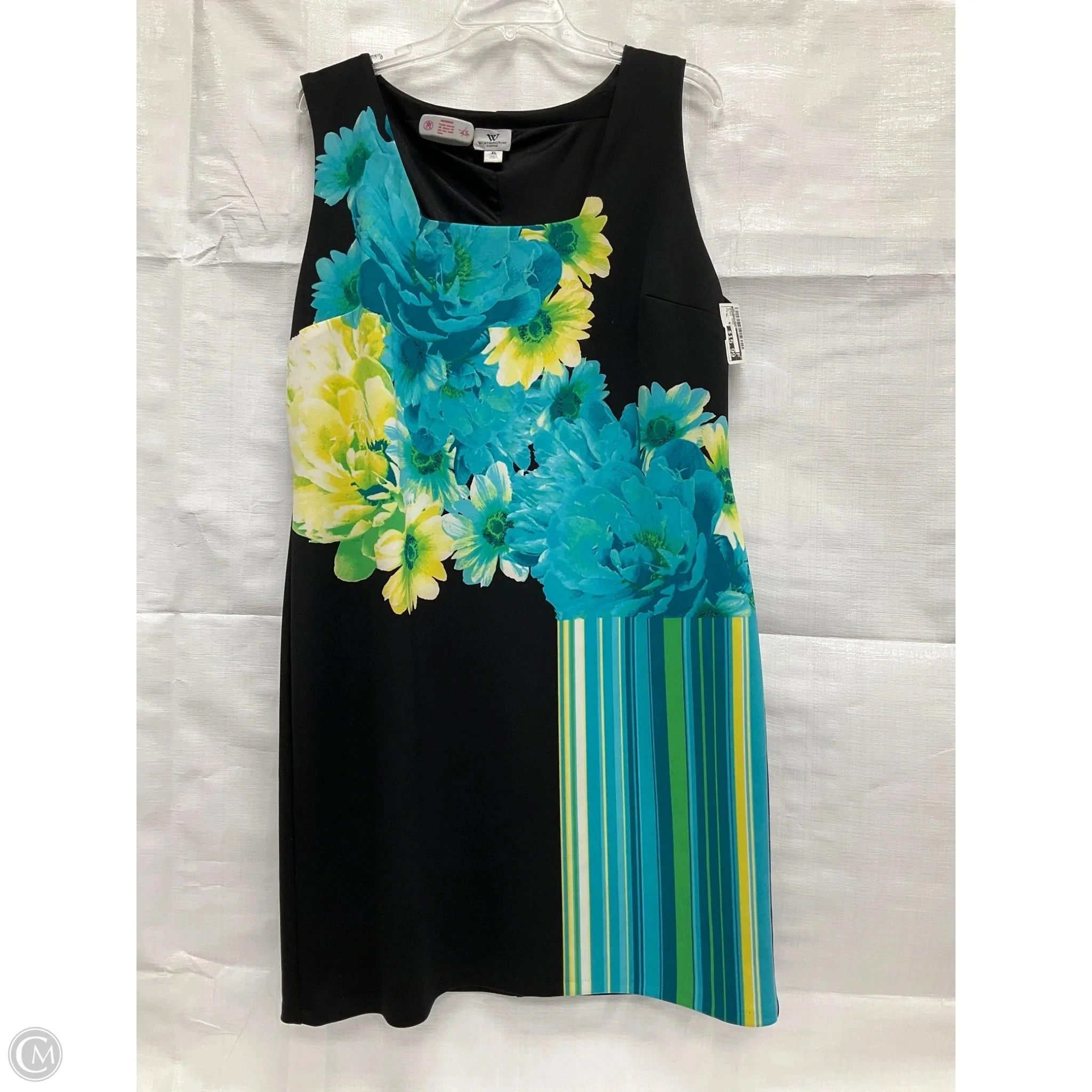 Dress Work By Worthington In Black, Size: Xl