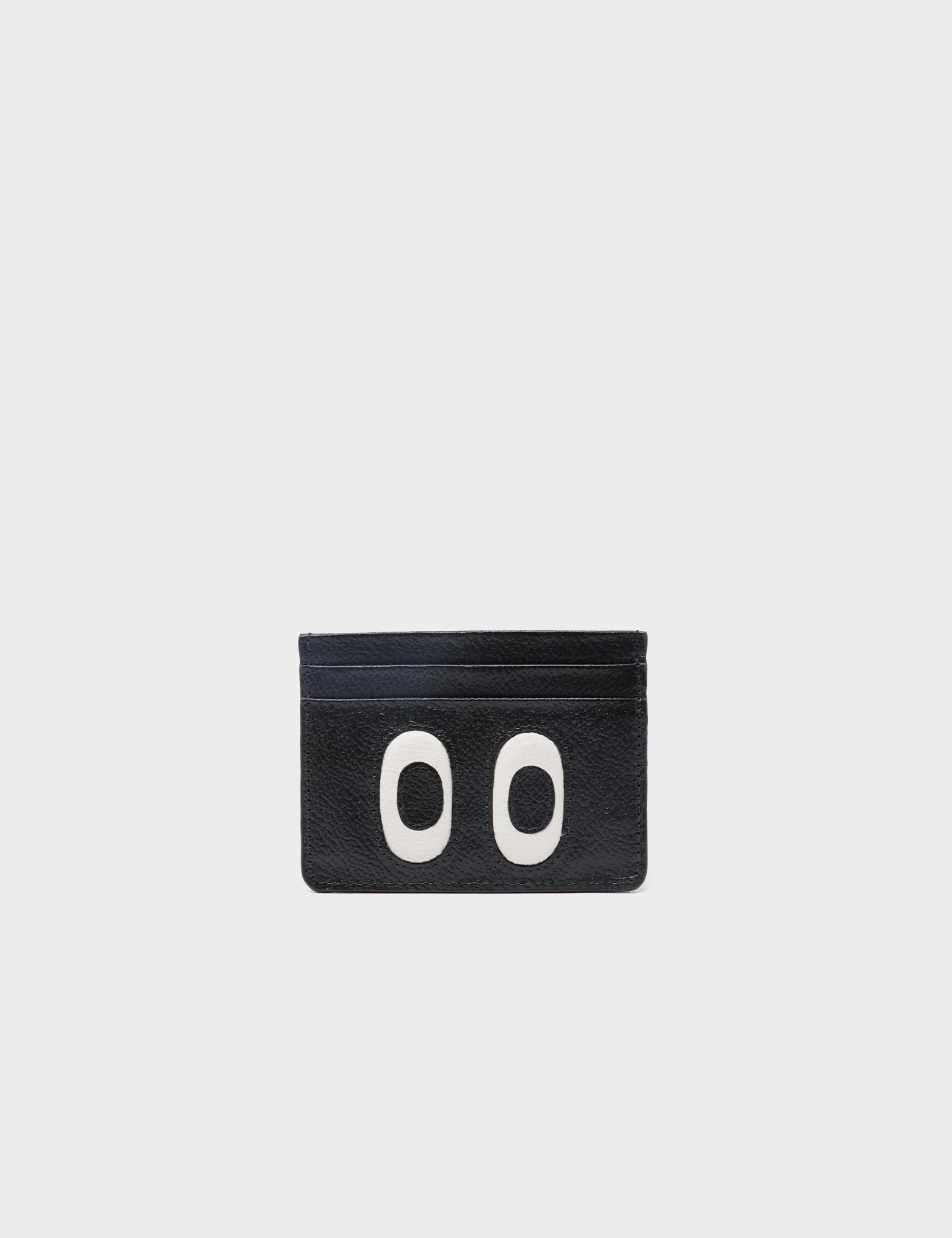 Filium Black Leather Cardholder - Look Up 👀