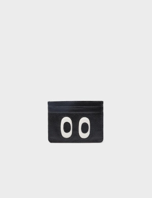 Filium Black Leather Cardholder - Look Up 👀