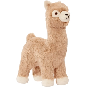 Fluff & Tuff Inca Alpaca Tan Dog Toys