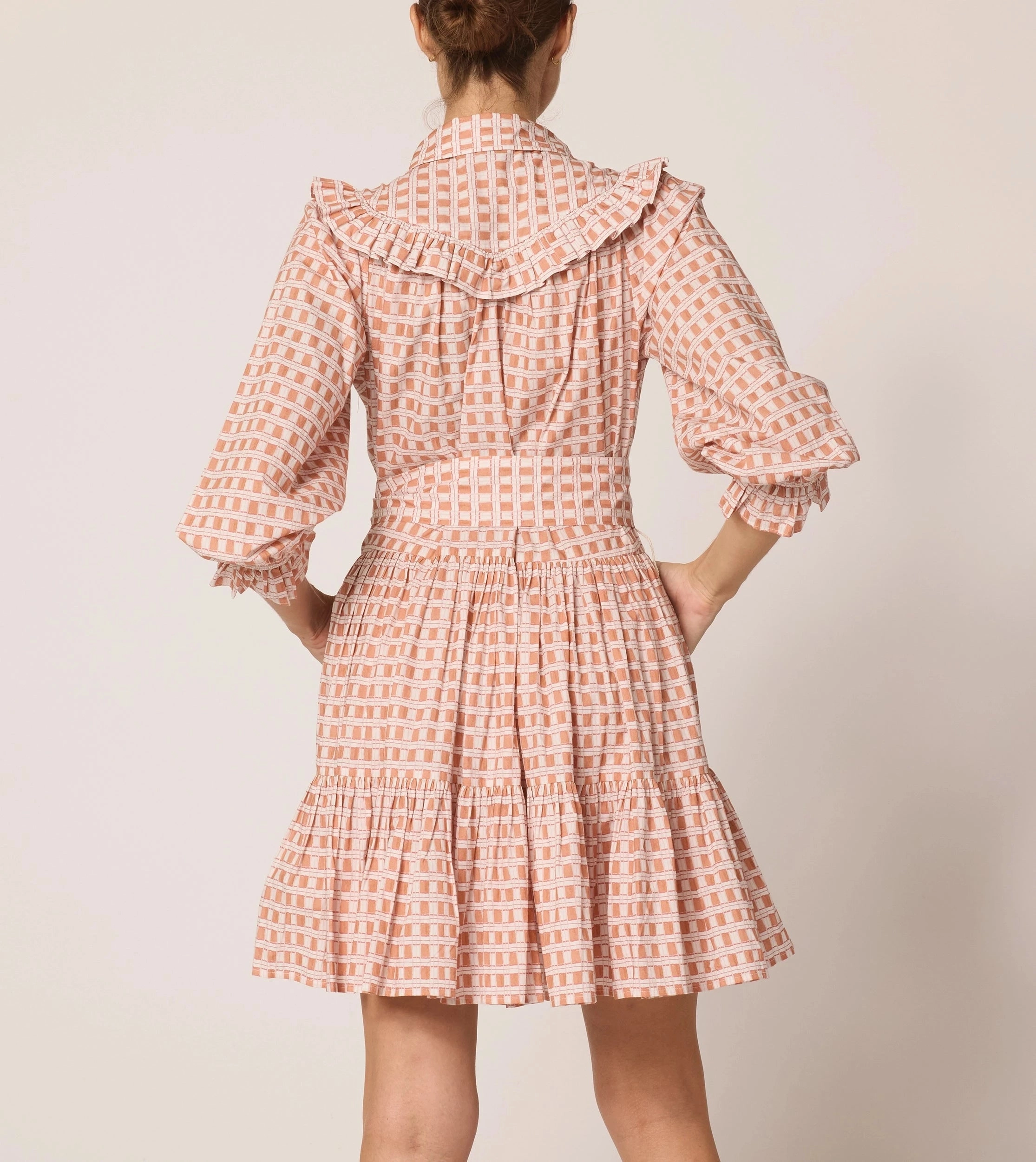 Gloria Mini Dress | Bellini Plaid