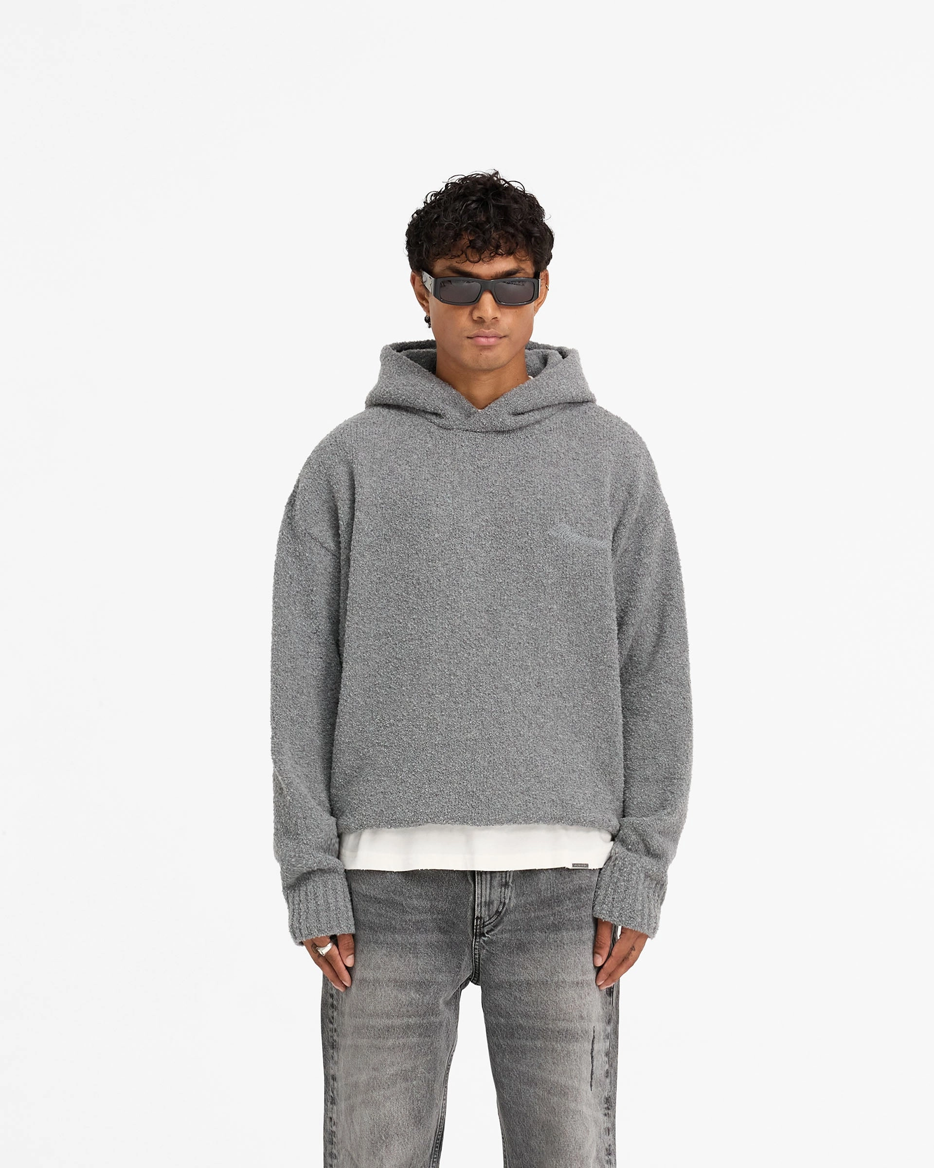 Heavy Boucle Hoodie - Rock