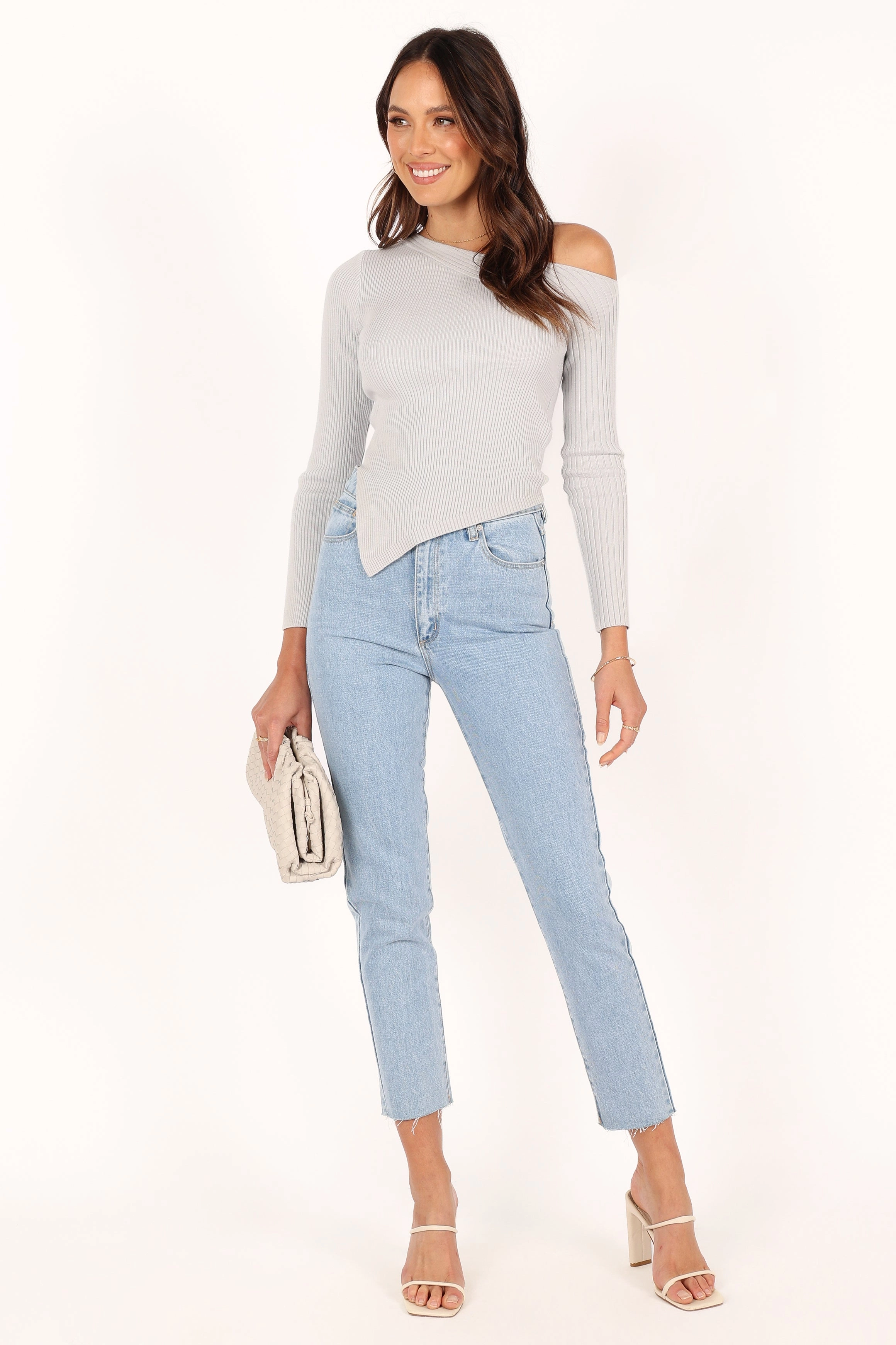 Hunter Knit Top - Grey
