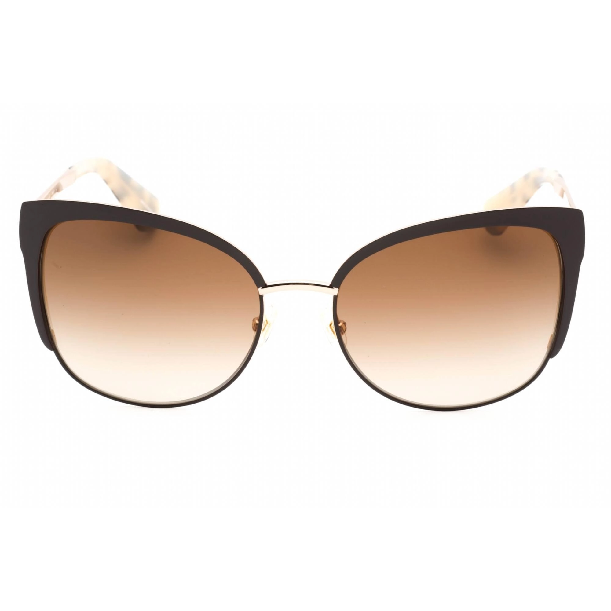 Kate Spade Women's Sunglasses - Brown Gold (B1) Cat Eye Shape Frame | Genice/S 0GSA 00