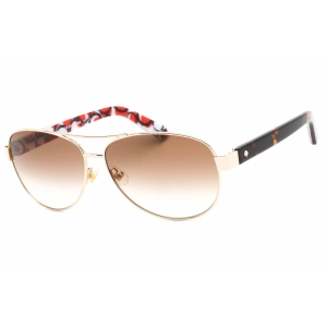 Kate Spade Women's Sunglasses - Gold Metal Aviator Shape Frame | Dalia 2/S 03YG 00