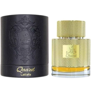Lattafa Women's EDP Spray - Qaa'ed Cinnamon, Cardamom, Bergamot Top Notes, 3.4 oz